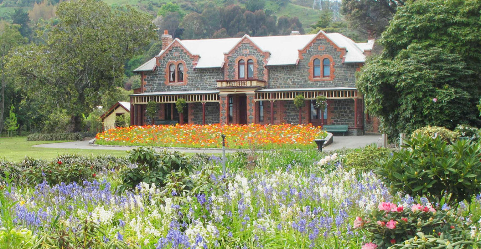 Isel House and Park in Nelson New Zealand