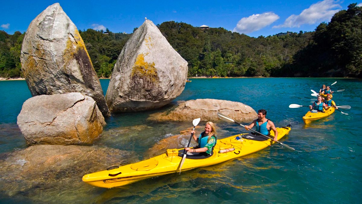 Abel Tasman Kayaking Adventures, New Zealand @Kayak New Zealand