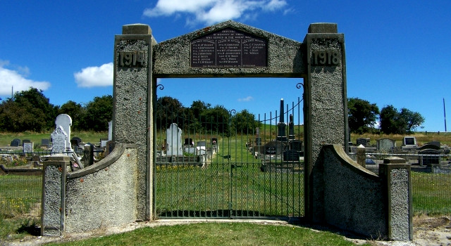 Blackstone Cemetery, New Zealand @cods.govt.nz
