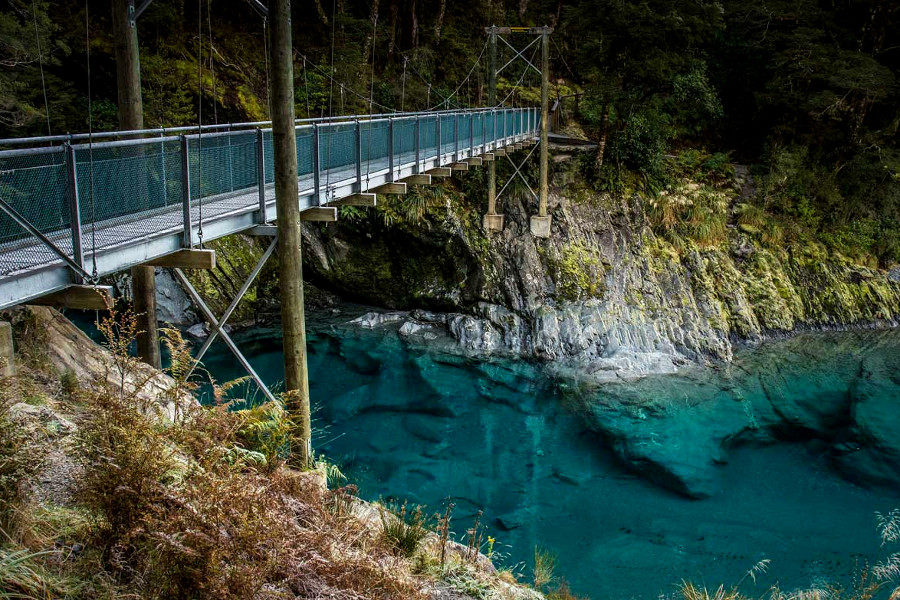 Blue Pools Track, Mount Aspiring National Park, New Zealand @DOC