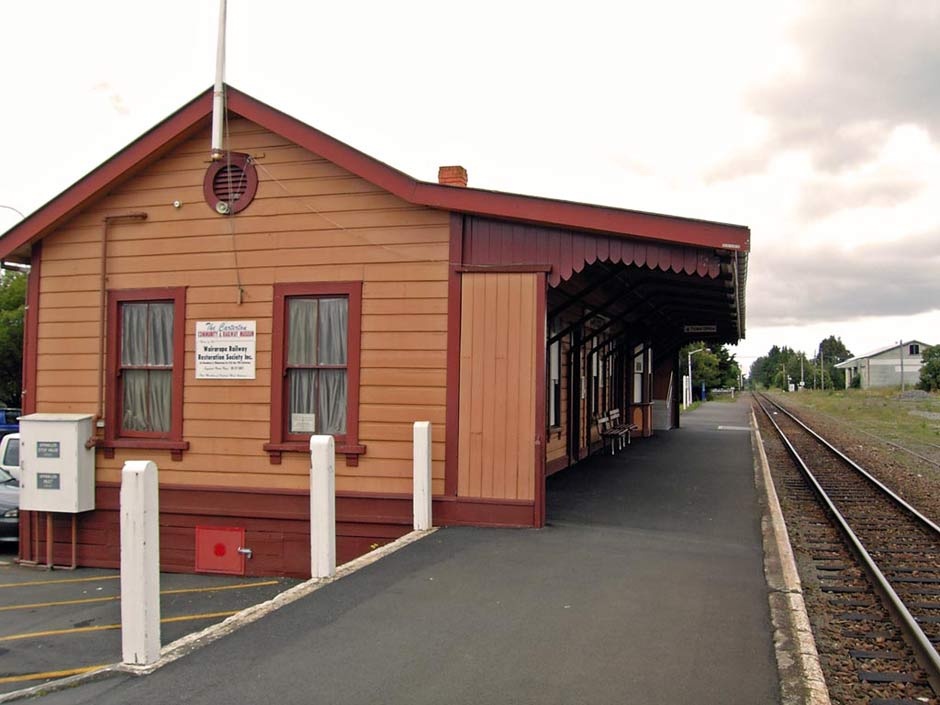 Carterton station, New Zealand @nzhistory