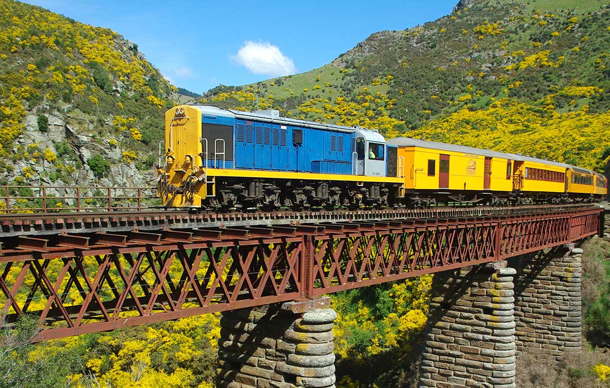 Dunedin Taieri Gorge to Pukerangi Rail Journey, New Zealand @Dolphin Encounter