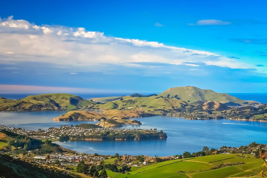 Dunedin harbour, Dunedin, Otago, New Zealand @pawopa3336