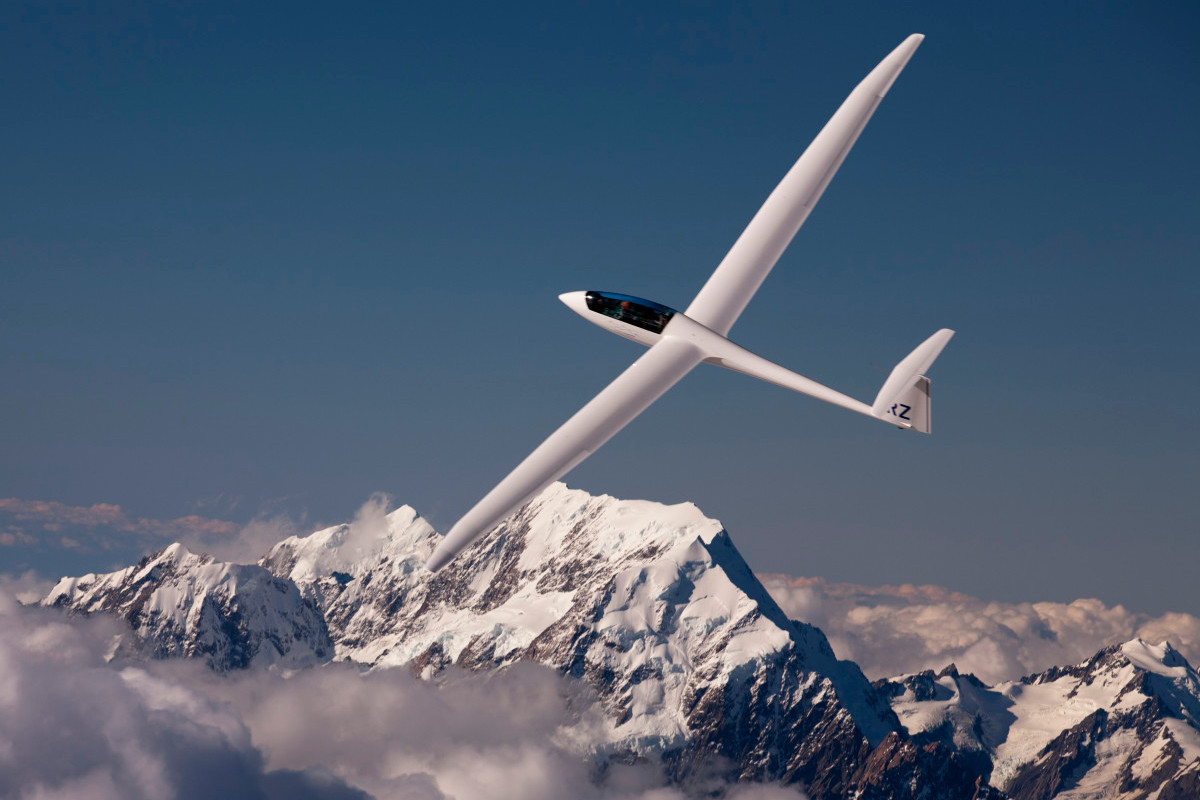 Glider Trial Flights, New Zealand @Glide Omarama