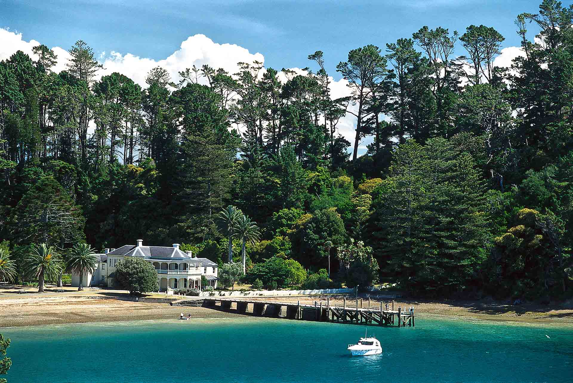 Mansion House, Kawau Island, Hauraki Gulf, North Island New Zealand