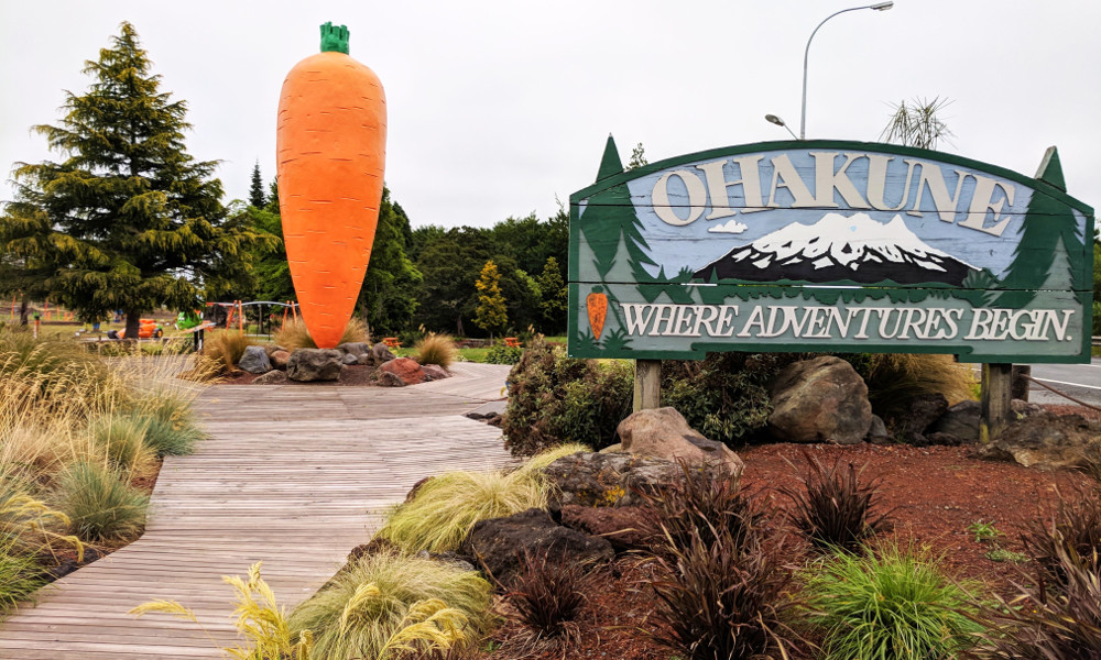 Ohakune vegetable plot, New Zealand @amiekaysadventure