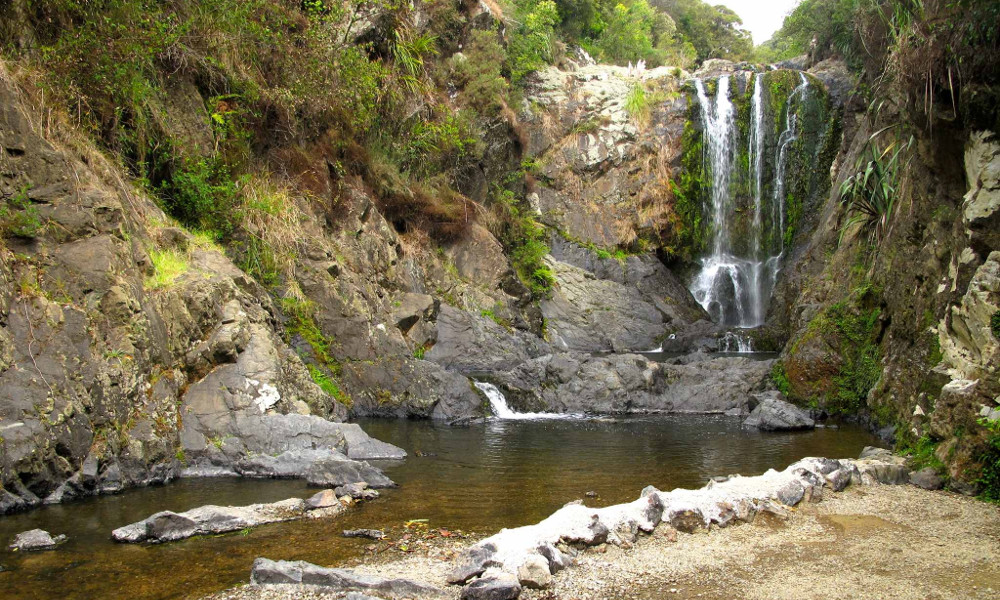 Piroa Falls @Nz Frenzy North Island, New Zealand