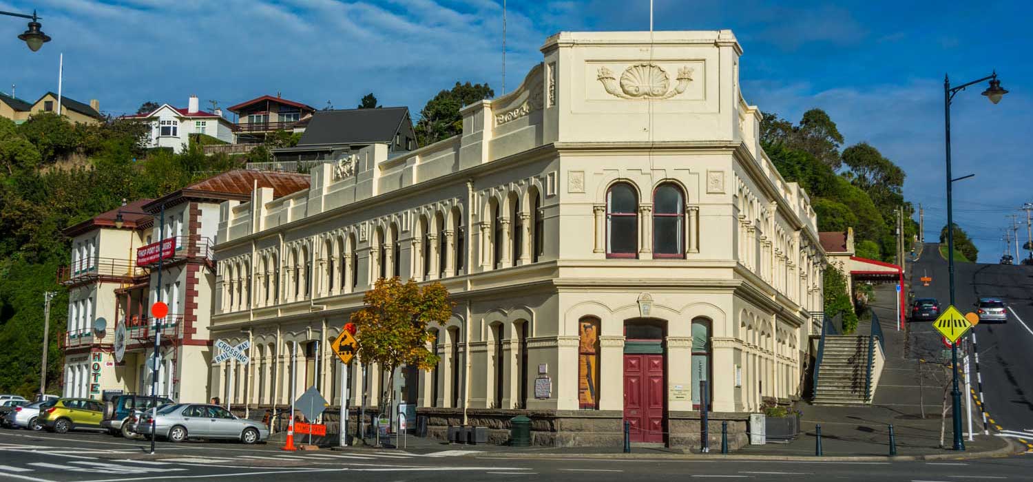 Port Chalmers Town Hall, Dunedin, New Zealand @Aldo Murillo