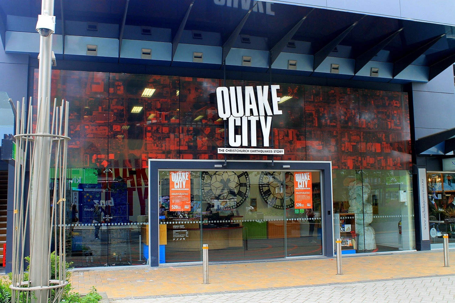 Quake City, New Zealand @Auckland i-SITE