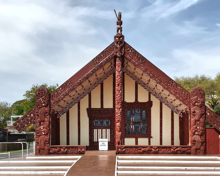 Tamatekapua meeting house, New Zealand