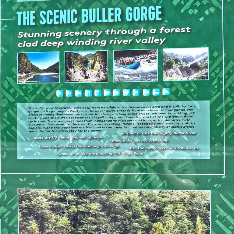 Buller Gorge description, New Zealand
