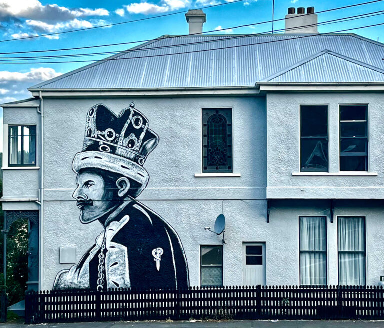 Dunedin street art, Otago, New Zealand