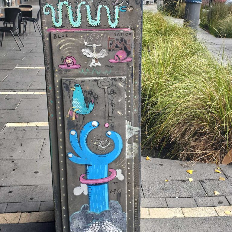 Every surface is a canvas in Hamilton, street art, Waikato, New Zealand