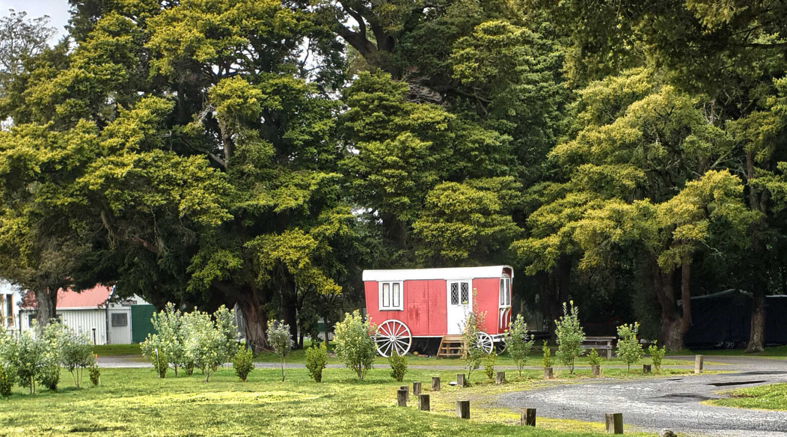 Greytown camping ground accommodation option, Wairarapa, New Zealand