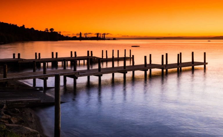 Lake Taupo Sunset, New Zealand