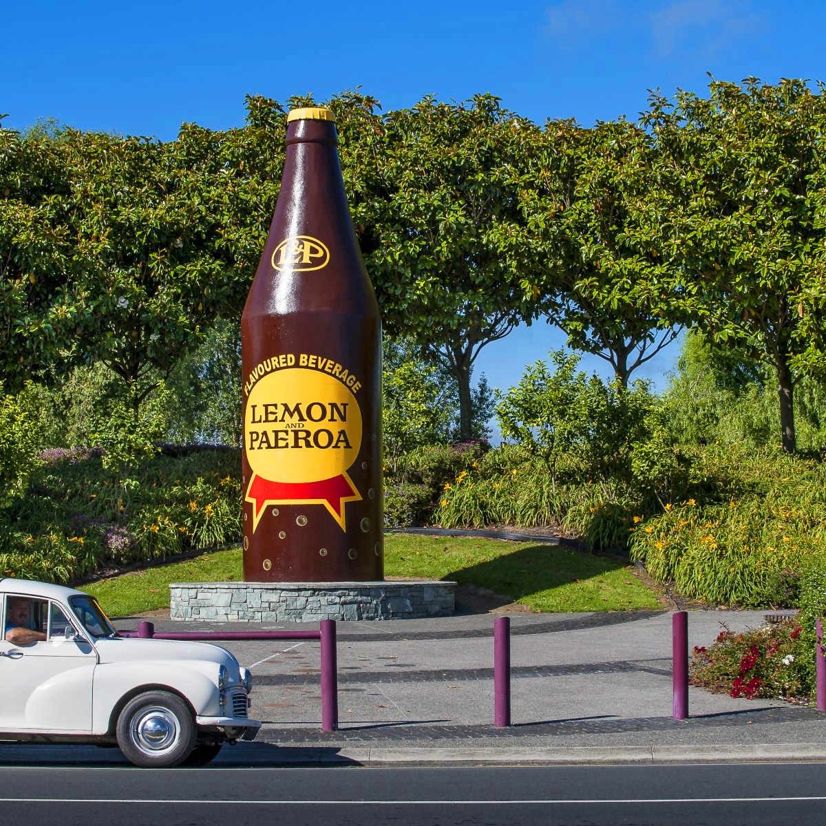 L&P Bottle, New Zealand @The Coromandel