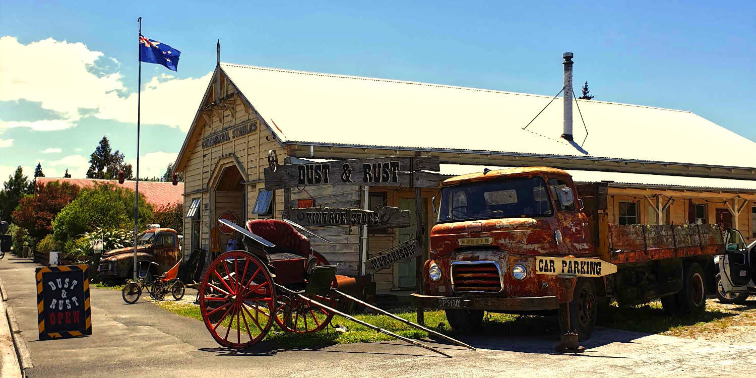 Quirky original junk is someone's treasure shop Murchison, the business was for sale!