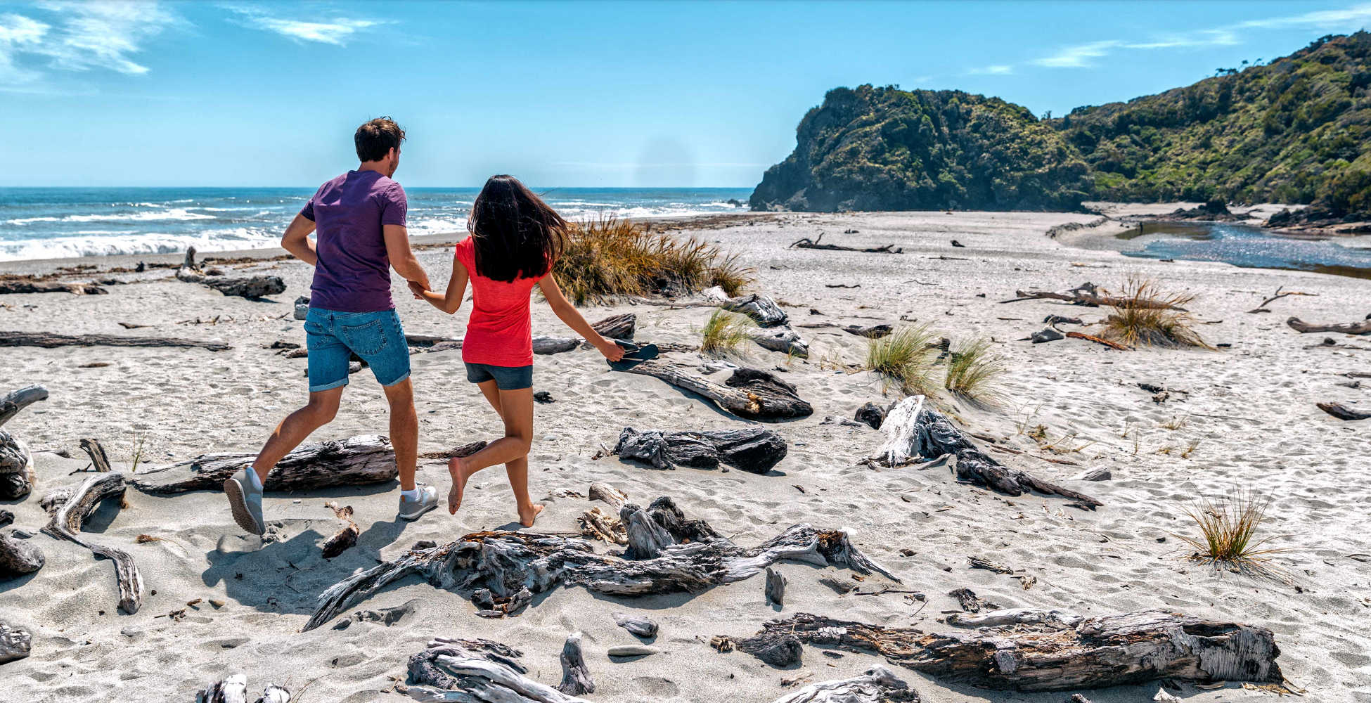 Romance, Ship Cove beach, West Coast, NZ1