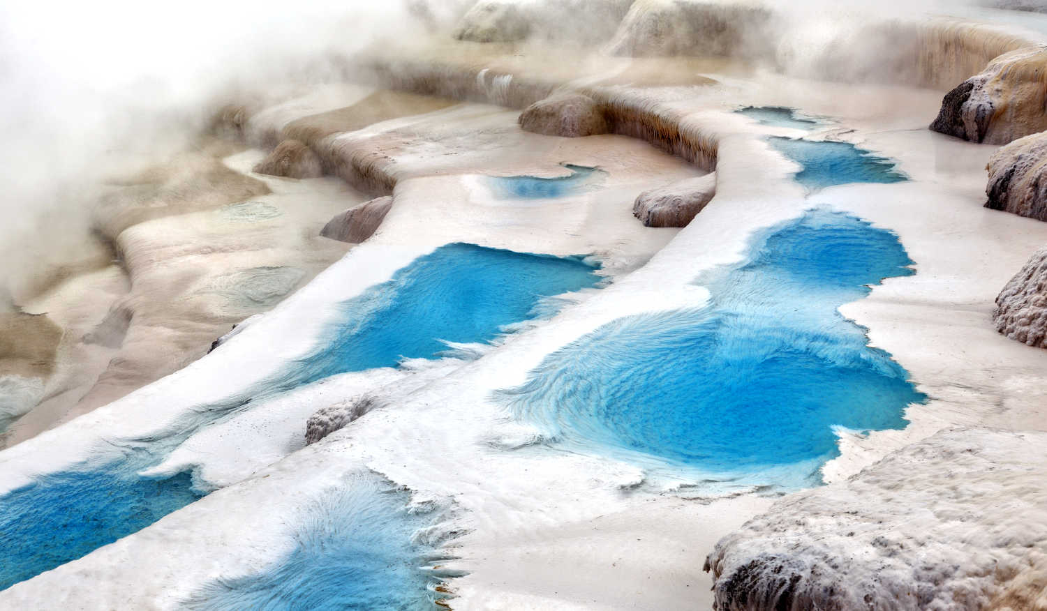 Rotorua thermal pools, New Zealand