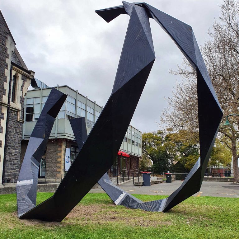 Christchurch sculpture, Canterbury, NZ
