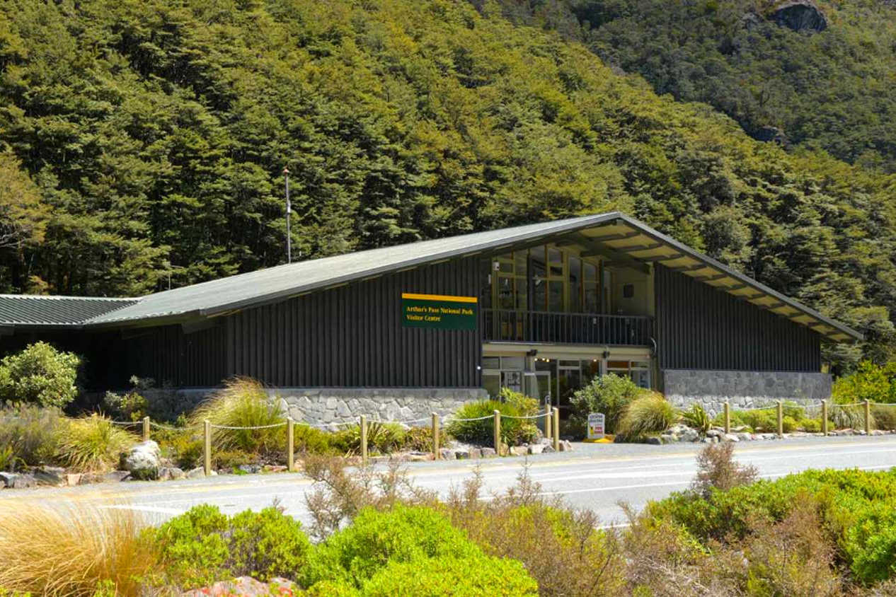 Arthur’s Pass Visitor Centre, New Zealand @Arthur's Pass Café