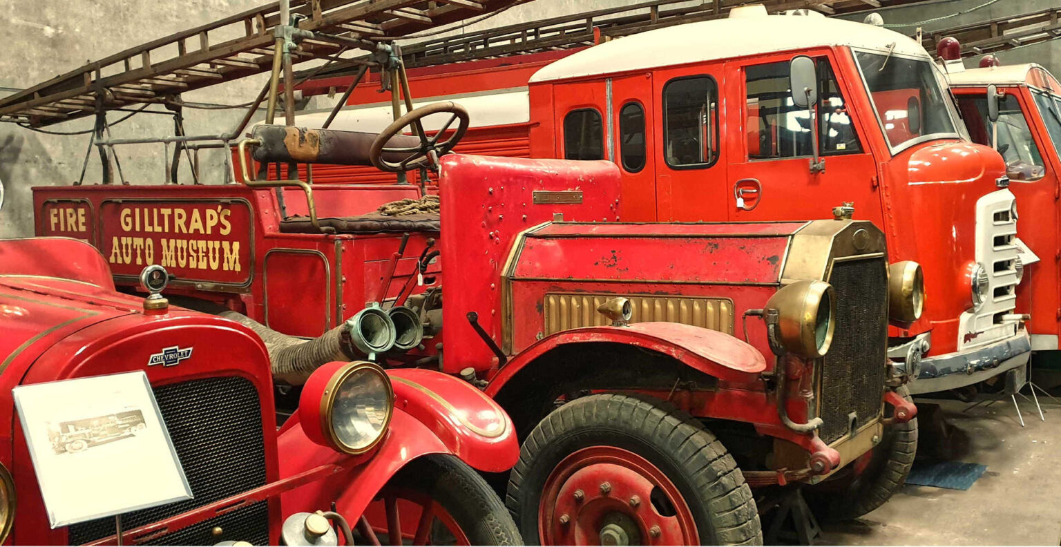 Packard Motor Museum vintage fire engines