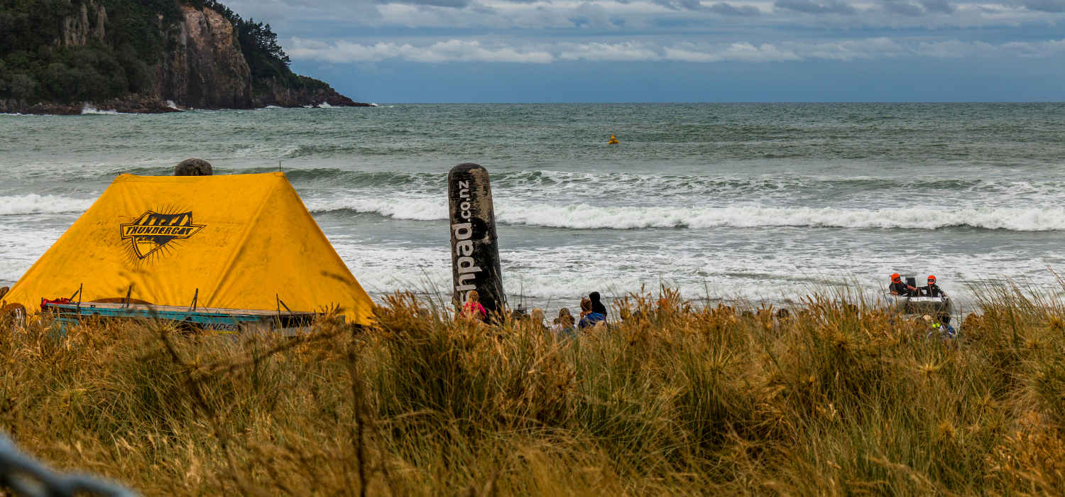 Teams in a Thundercat Racing event compete in Whangamata, New Zealand