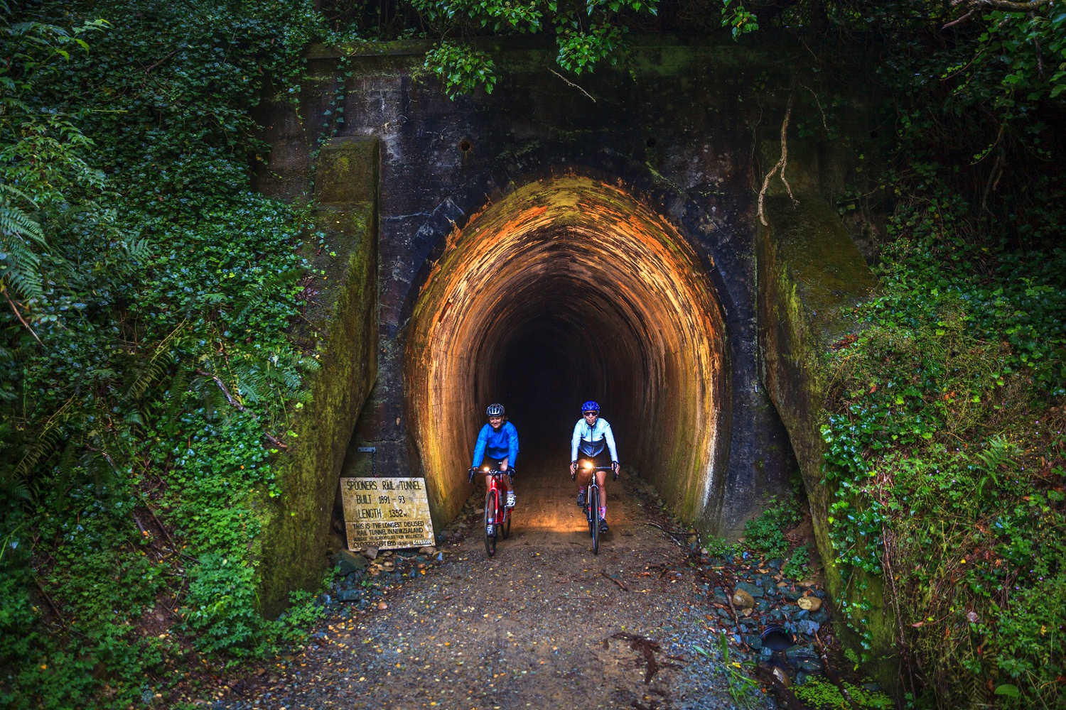 Great Taste Trail Spooners Tunnel @George Guille Media