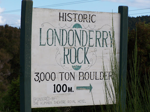 Historic Londonderry Rock Portal in Kumara West Coast New Zealand @Ingress Intel