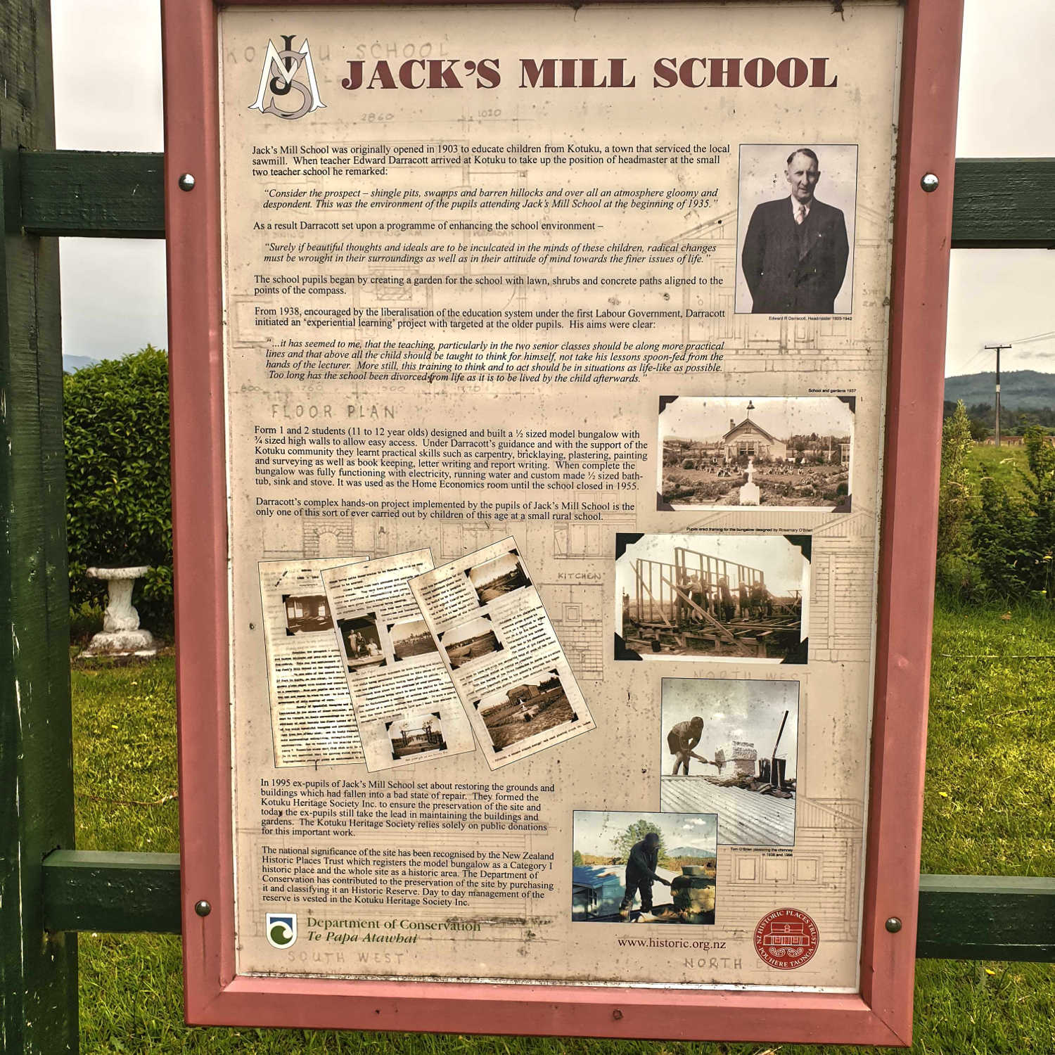 Jacks Mills School, West Coast, New Zealand