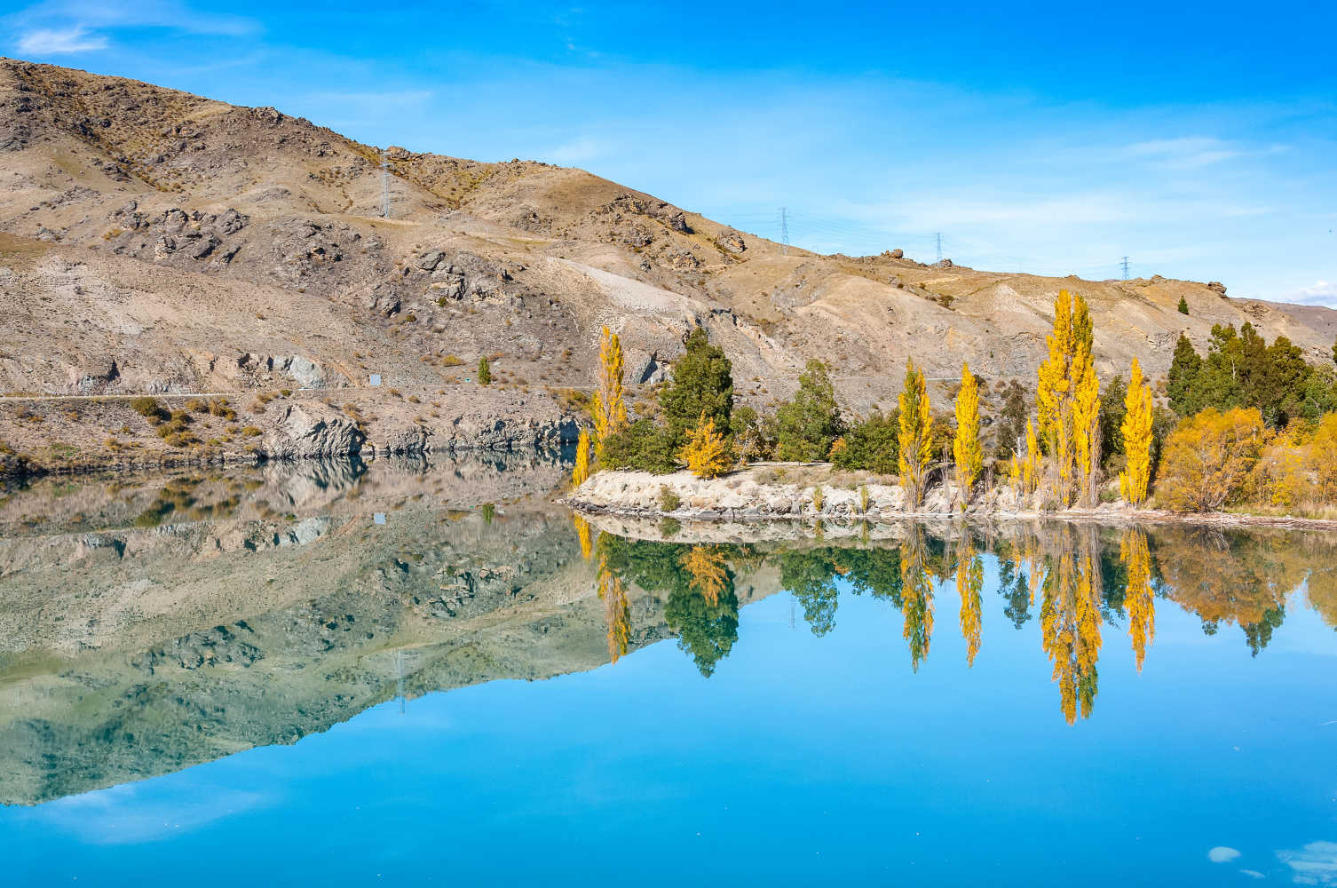Mirror Lakes, New Zealand
