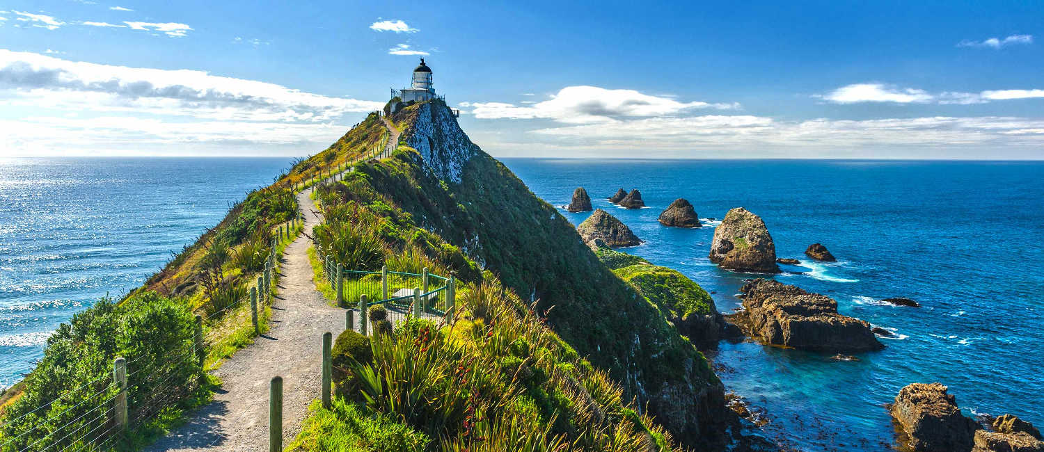 Lighthouse on Nugget Point