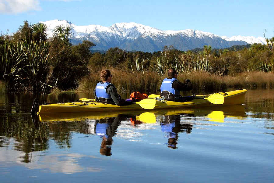 Okarito Kayaks, New Zealand @Birding NZ