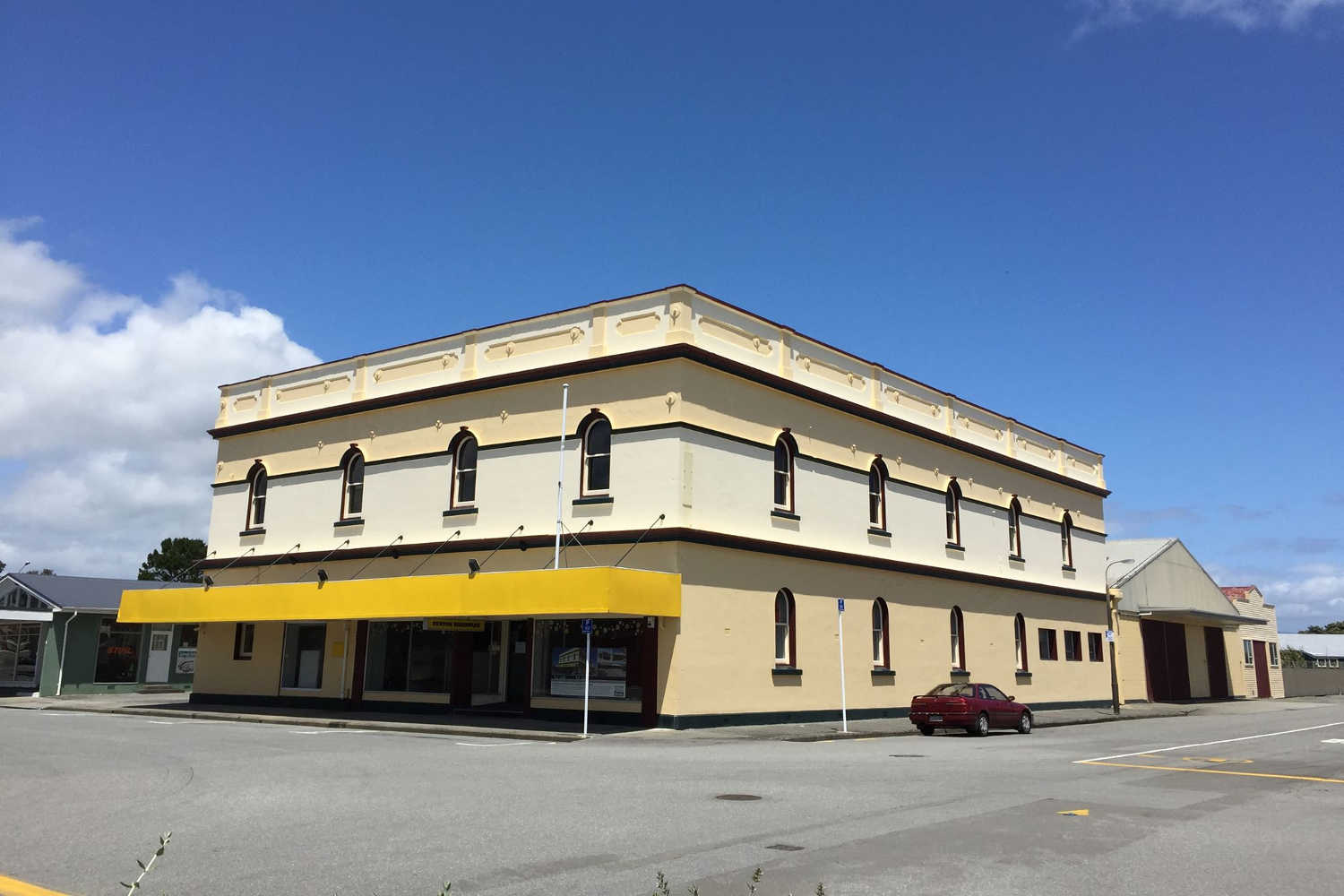 Okitiki building, New Zealand @SaveRentons