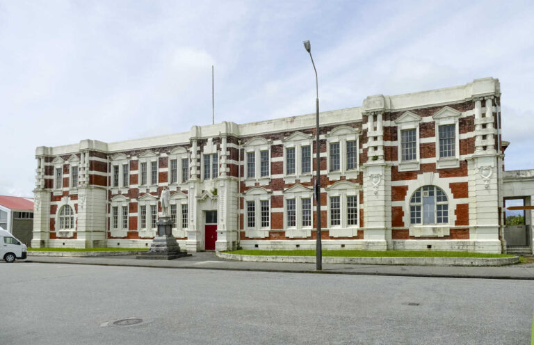 The Seddon House, the former Government building in Hokitika in New Zealand