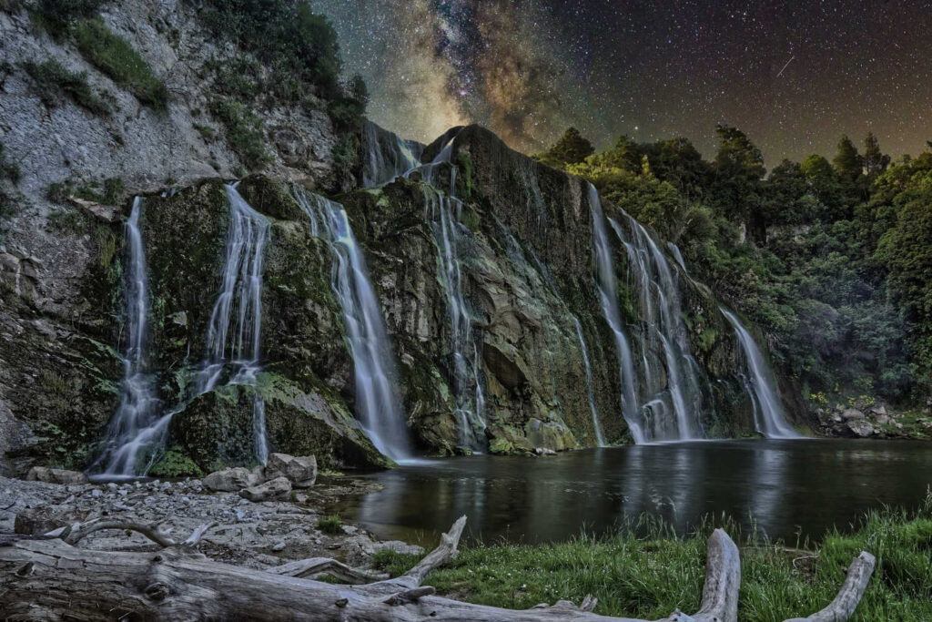 Waihi falls, Coromandel, New Zealand