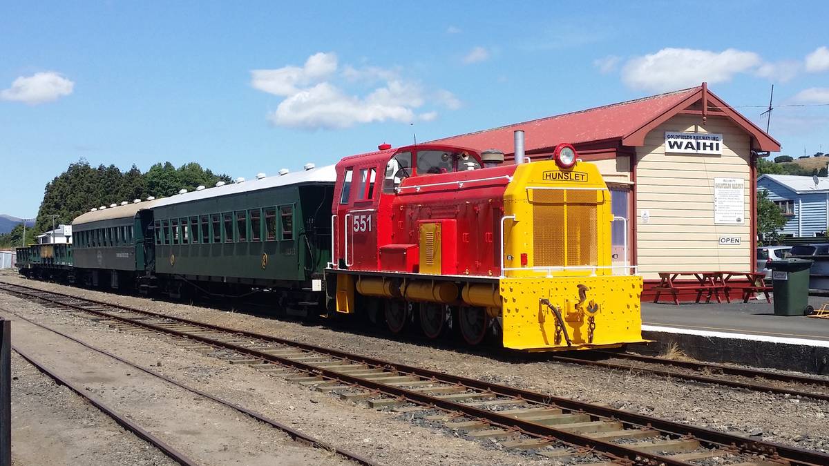 Goldfields Heritage Train Waihi, New Zealand @NZHerald