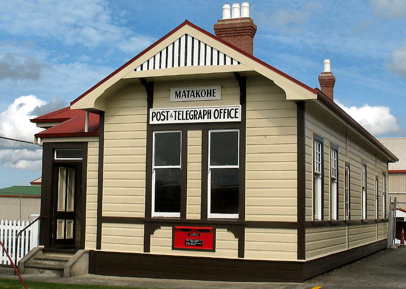 Matakohe Post office, New Zealand @Wikipedia