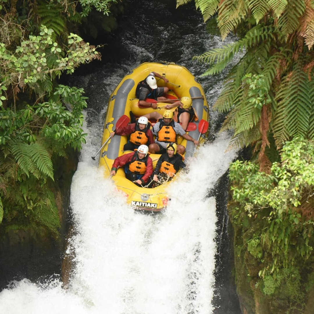 Okere falls rafting, New Zealand