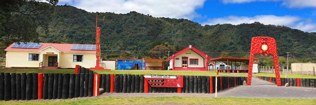 Otuwhare Marae, Omaio, Te Kaha vicnity East Cape, North Island, New Zealand