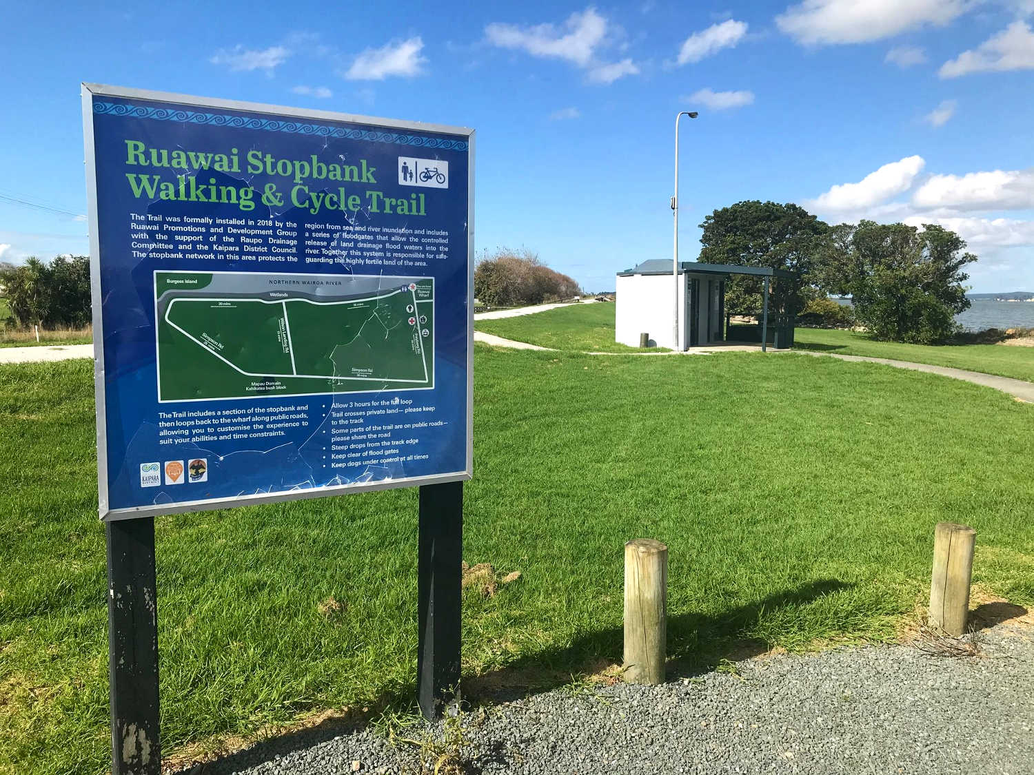 Ruawai Stopbank Walking Cycle Trail @NZHerald