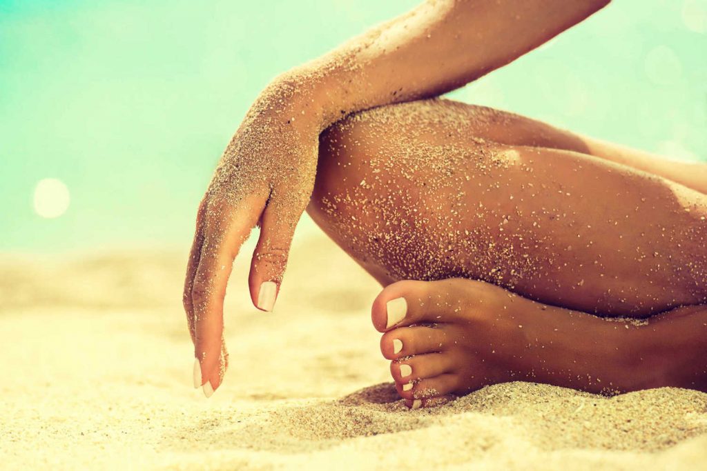 Sand massage