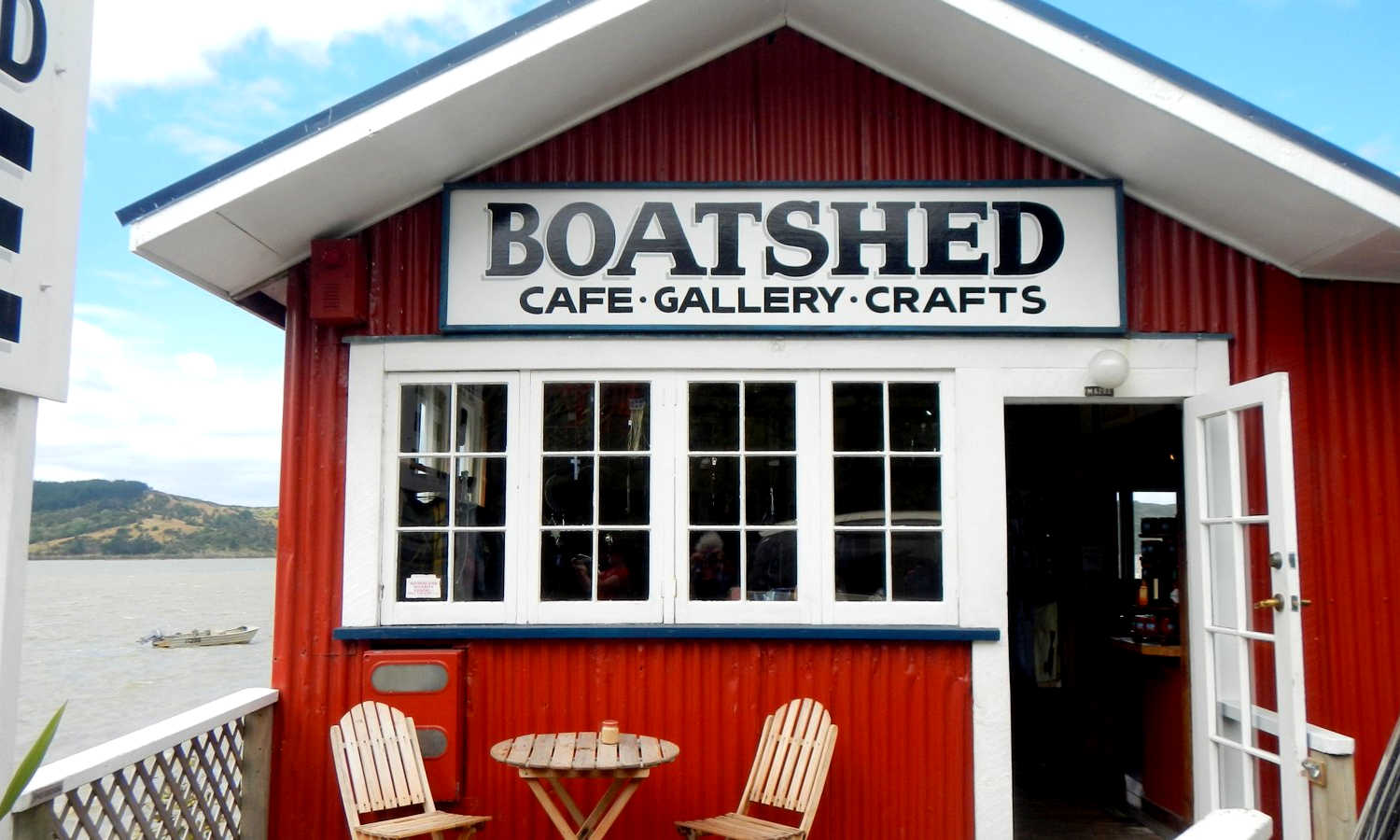 The Boat Shed Cafe, Rawene @Rawene