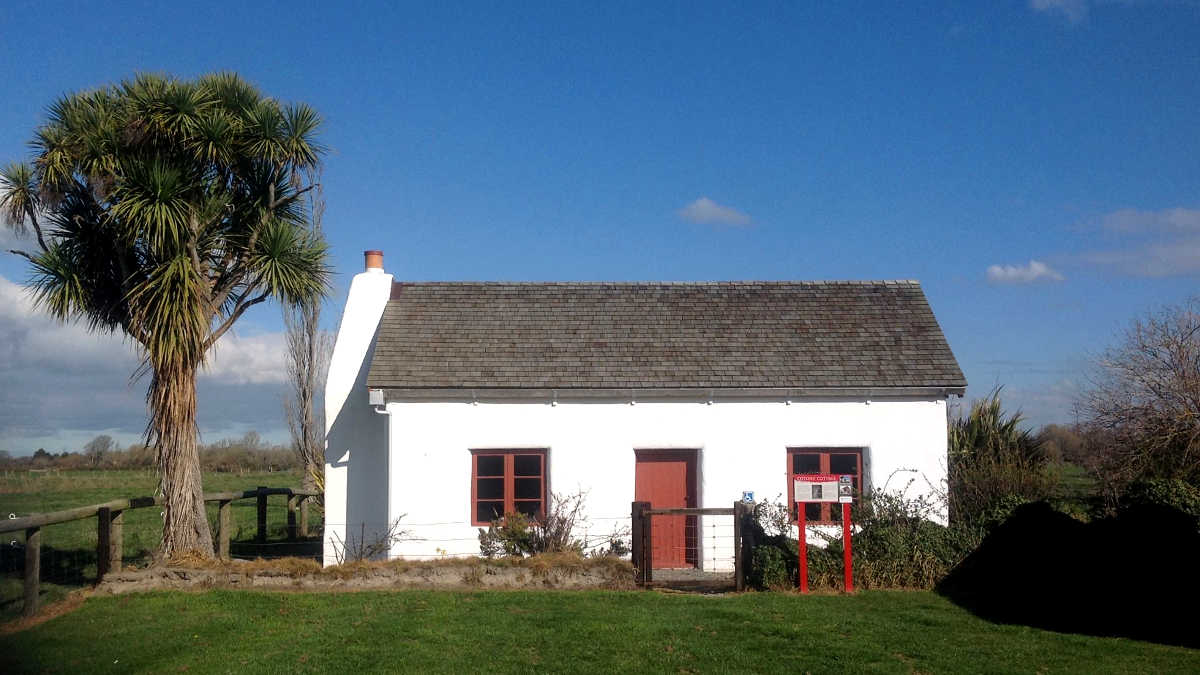 Coton's Cottage, New Zealand @Hororata Historic Society