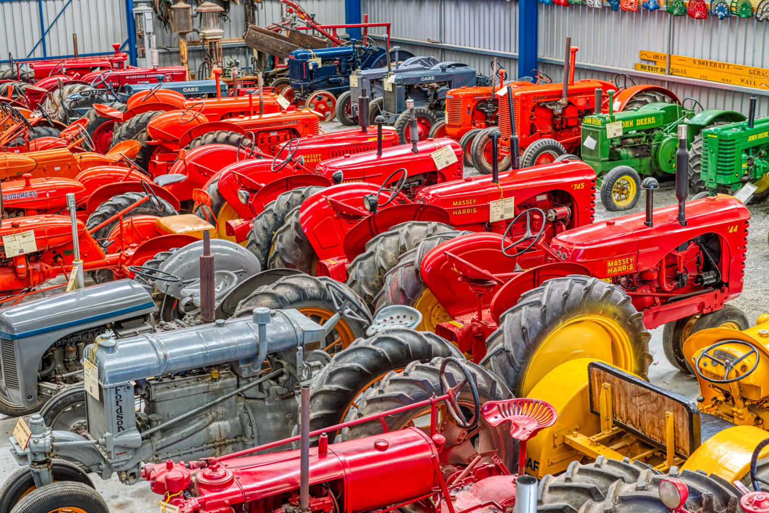Geraldine vintage tractors transport museum, Canterbury