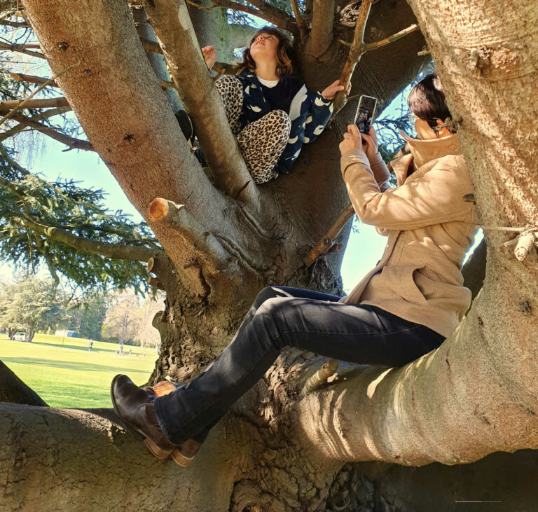 Hagley Park, climb trees with your aunt for the perfect selfie, Christchurch, NZ
