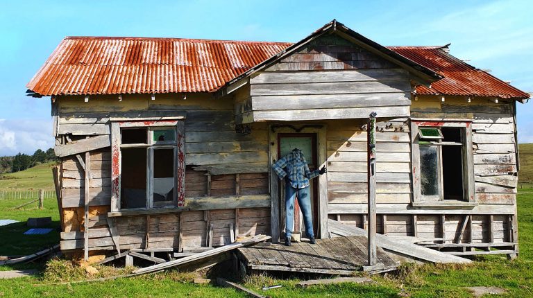Kaikohe abandoned farm house