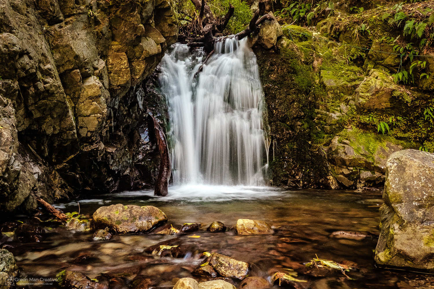 Peel Forest Park Scenic Reserve waterfall @Matt Searles