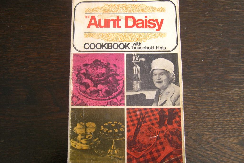The Aunt Daisy Cookbook with Household Hints @Amazon
