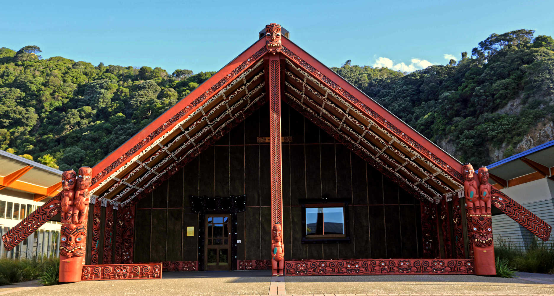 Wharenui, Maori Meeting House, Whakatane